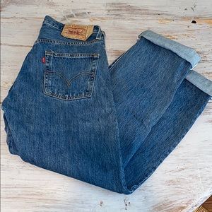 Vintage 501 Levi Boyfriend Jeans
